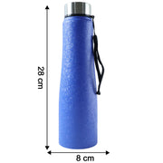 Classic Stainless Steel Water Bottle Blue Color (1000 Ml 1 Piece) thumbnail 4