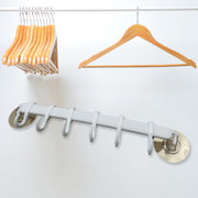 7456 1pc Bath Towel Hanger Wall Mount Towel Hanger Wall Towel Shelf Towel Hanging Rack Kitchen Towel Holder Towel Hanging Hook thumbnail 3