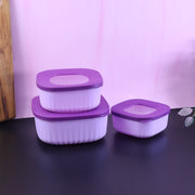 Premium 3 Piece Food Storage Container Set thumbnail 4