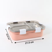 3-compartment Lunch Box - (1 Pc) thumbnail 2