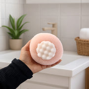 Premium Soft Exfoliating Round Bath Scrubber (1 Pc) thumbnail 2