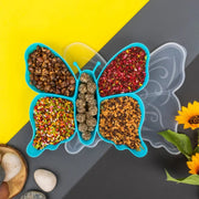 5 Compartment Multipurpose Butterfly Plastic Tray (1 Pc) thumbnail 2