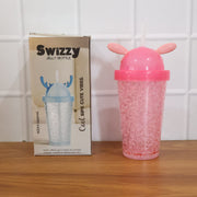 Cute Bunny Ear Design  Tumbler Sipper Bottle (500 Ml 1 Pc) thumbnail 6