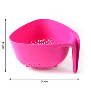 Supermom Premium Multipurpose Triangular Kitchen Colander (1 Pc) thumbnail 4