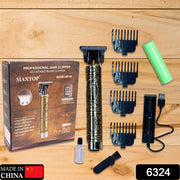 6324 Hair Trimmer For Men Hair Style Trimmer Professional Hair Clipper Adjustable Blade Clipper  Shaver For Men thumbnail 7