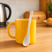 Elegant Ceramic Mug With Matching Spoon thumbnail 2