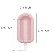 Premium Silicone Ice Cream Popsicle Mold Set 4 Pc thumbnail 4