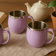 Apex Chit-chat Double Wall Stainless Steel Mug Set (6pc200ml) Approx thumbnail 5