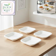 Disposable Square Food Serving Tray Set (10 Pc) thumbnail 1