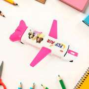 Multi-functional Airplane-shaped Compass Box With Led Light And Built-in Sharpener thumbnail 2