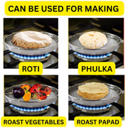 7119 Steel Roaster Grill Jali For Papad Tandoor  Chapati Roast Use ( 1 Pc ) thumbnail 2
