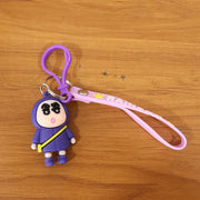 Cute Cartoon Character Silicone Keychain (1 Pc) thumbnail 6