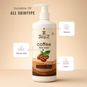 Zequz Coffee Face Wash - (1 Pc  250 Ml) thumbnail 3