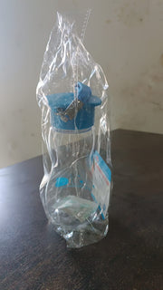 Transparent Travel Portable Water Bottle With Carry Straps (280 Ml  1 Pc) thumbnail 6