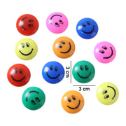 Colorful Smiley Face Magnetic Buttons Set (12 Pc Set) thumbnail 4