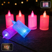 Decorative Flameless Electronic Led Candle Light Set (6 Pc) thumbnail 2