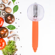 2882 Home Kitchen Cooking Tools Peeler With Container Stainless Steel Carrot Cucumber Apple Super Fruit Vegetable Peeler thumbnail 2