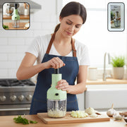 Manual Push Vegetable Chopper 1100 Ml Approx thumbnail 2