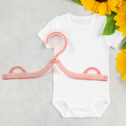 1432b 10 Pcs Portable Folding Clothes Hanger Creative Travel Easy To Carry Clothes Hanger For Adults And Children thumbnail 5