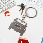 Stylish Metal Jeep Shape Keychain (1 Pc) thumbnail 3