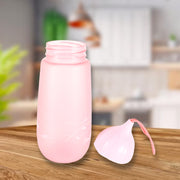 12695 Unique Shape Premium Plastic Water Bottle With Dori Easy To Carry Leakproof Bpa-free Water Plastic Water Bottle For Children Home School (1 Pc  550 Ml) thumbnail 1