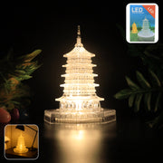 Premium Led Crystal Pagoda Decorative Light (1 Pc) thumbnail 2