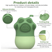 7234 Ice Roller For Face Massage  Eye Anti-leak Silicone Ice Face Roller Ice Mould With Cleansing Brush Ice Facial Roller For Eliminate Edema  Calm Skin Shrink Pore Women Skin Care thumbnail 4