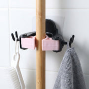 Powerful Antler Style Wall Mounted Mop  Broom Holder (1 Pc) thumbnail 2