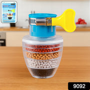 9092 Water Faucet Clean Purifier Filter Cartridge Water Tap Upgrade Universal Interface Faucet Filter (Six Layer Purifier) thumbnail 9
