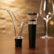 Premium Wine Poorer And Vacuum Bottle Stopper Set (2 Pc) thumbnail 4