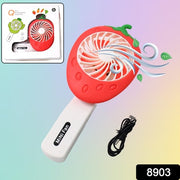 Rechargeable Handheld Mini Fan (Battery Not Included  Mix Color) thumbnail 4