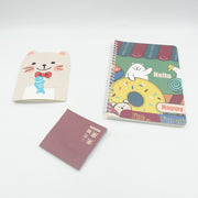 Cartoon Stationery Box  Cartoon Design School Box Book  Diary  Pen  Eraser Sharpner  Sticker  Pen Refill Student Gift School Box  (1 Box) thumbnail 2