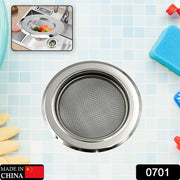 0701 Medium Size Stainless Steel Sink Strainer Kitchen Drain Basin Filter Stopper Drainer thumbnail 5
