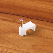 8mm Nail Cable Clips Set (50 Pc) thumbnail 3