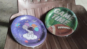 Round Plates Disposable Paper Plates  Happy Birthday Gift (10 Pcs Set  Mix Design) thumbnail 6