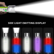 Pattern Flashlight Usb Flashlight Rechargeable Led Torch Light (1 Pc) thumbnail 6