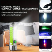 Pattern Flashlight Usb Flashlight Rechargeable Led Torch Light (1 Pc) thumbnail 5