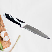 Ritu Stainless Steel Serrated Blade Zebra Kitchen Knife (1 Pc) thumbnail 1