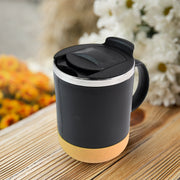 Insulated Coffee Mug With Spill-proof Lid (Approx 350ml  1 Pc) thumbnail 4