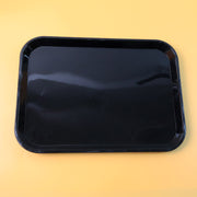 Plastic Serving Tray  Plate  40  30 Cm (1 Pc  Black) thumbnail 2