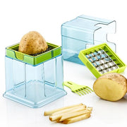 2 In 1 Potato Chipser  Slicer French Fries Maker Finger Chips  Plastic  Two Blades Finger Chips Cutter For Kitchen Accessoryvegetable Fruit Slicer (1 Pc) thumbnail 5