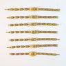 Metal Rakhi Bracelet For Brother Chain Rakhi With Wording (Mix Design 1 Pc)