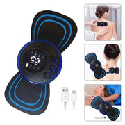 6204 Portable Usb Neck Massager Electric Neck Massager Automatic Massage Enhancer Mini Cervical Massager Ems Lymphatic Drainage Massage With Cable thumbnail 3