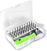 1557 32 In 1 Mini Screwdriver Bits Set With Magnetic Flexible Extension Rod thumbnail 7