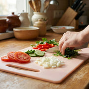 Plastic Chopping Board With Handle (30x20 Cm) thumbnail 5