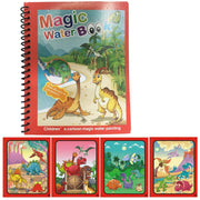 8091 Magic Water Quick Dry Book Water Coloring Book Doodle With Magic Pen Painting Board thumbnail 2