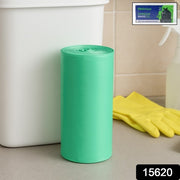 Bio-degradable Eco Friendly Garbage  Trash Bags Rolls (19 X 21) (Green) thumbnail 7