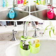 Double Layer Sink Hanging Storage Basket (1 Pc) thumbnail 4