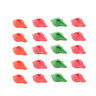 Shankh Shape Eraser Rubber (20 Pc  Mix Colour  Design)