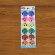 Colorful Smiley Face Magnetic Buttons Set (12 Pc Set) thumbnail 6